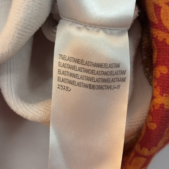 Farm Rio Bandana Dream Mixed Leopard Floral Patchwork Oversized Sweatshirt Sz S - Picture 14 of 14